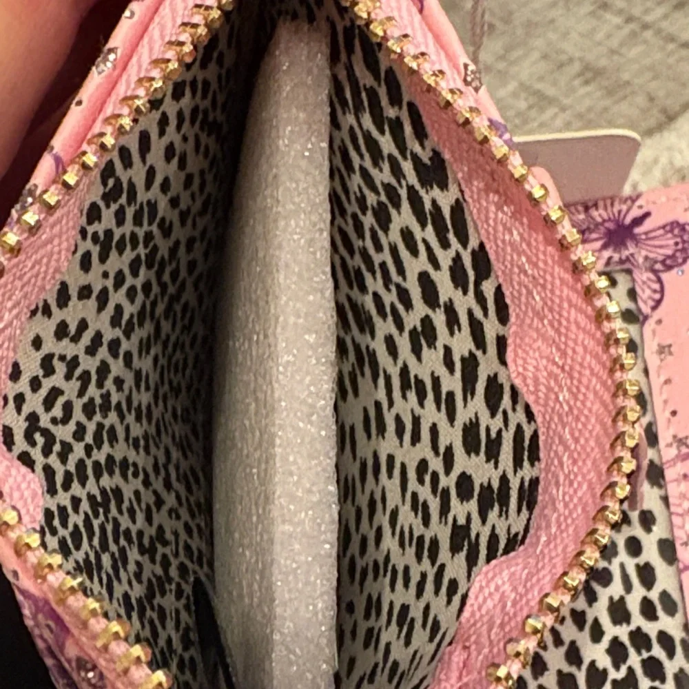Pink Butterfly Women's Wallet/Card case~ NWT~ gorgeous - Picture 6 of 6